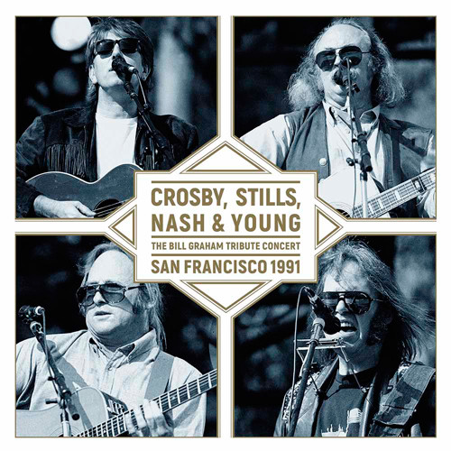 Crosby, Stills, Nash & Young The Bill Graham Tribute Concert San Francisco 1991 Import LP 1