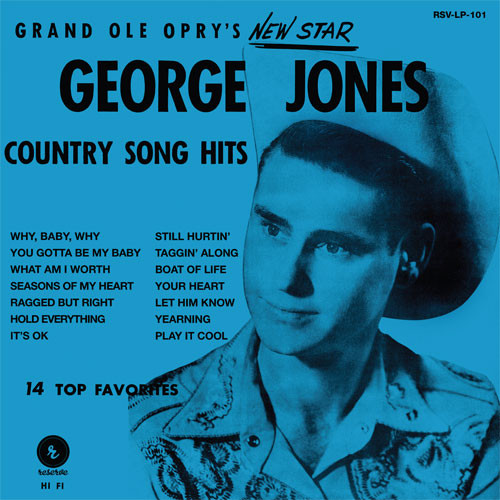George Jones Grand Ole Opry's New Star George Jones Country Song Hits LP 1