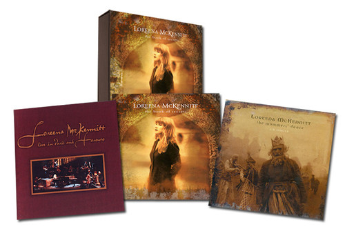 Loreena McKennitt The Book of Secrets Numbered Limited Edition 180g 4LP & 12" Vinyl Single Box Set