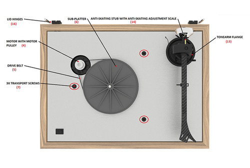 Pro-Ject The Classic Turntable with Ortofon 2M Silver Cartridge (Walnut)