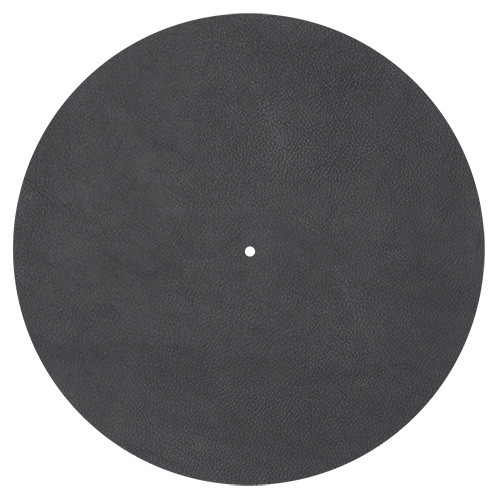 Pro-Ject Leather It Turntable Platter Leather Record Mat (Black) 1