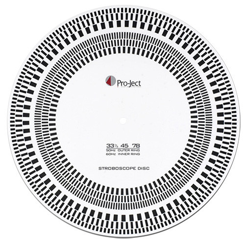 Pro-Ject Strobe It Speed Adjustment Tool Strobe Disc 1