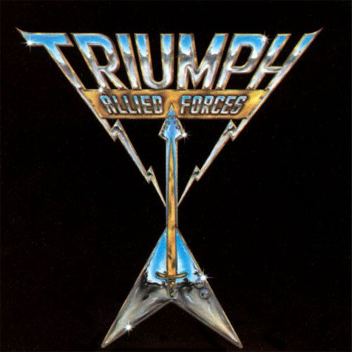 Triumph Allied Forces 180g LP (Gold Vinyl) 1