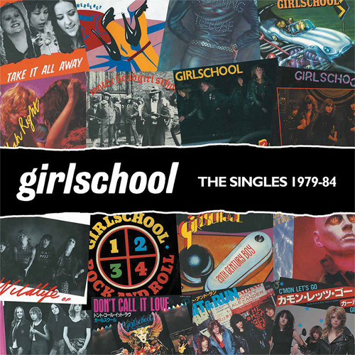Girlschool The Singles 1979-1984 LP (Orange Vinyl) 1