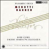 Ruggiero Ricci Menotti & Barber Violin Concertos CD 1