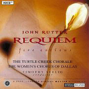 The Turtle Creek Chorale John Rutter Requiem HDCD 1