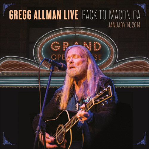 Gregg Allman Gregg Allman Live: Back to Macon, GA 2LP 1