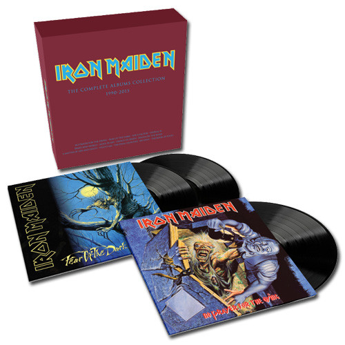 Iron Maiden The Complete Albums Collection 1990-2015 180g 3LP Collector's Box 1