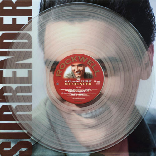 Elvis Presley Surrender Numbered Limited Edition 180g Import LP (Clear Vinyl) 3