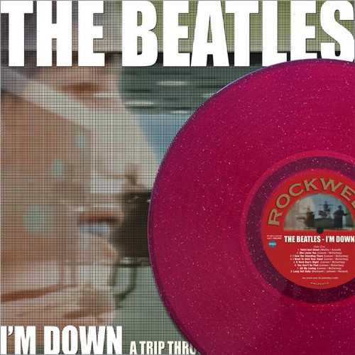The Beatles I'm Down Numbered Limited Edition 180g Import LP (Red Star Vinyl) 3