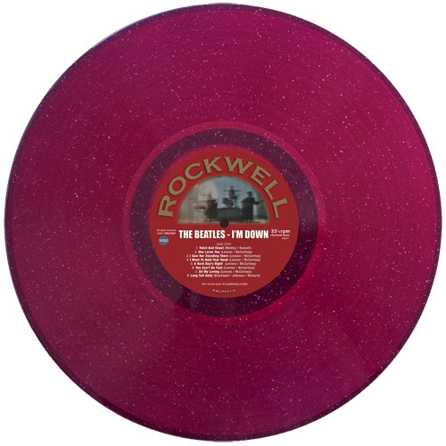 The Beatles I'm Down Numbered Limited Edition 180g Import LP (Red Star Vinyl) 4