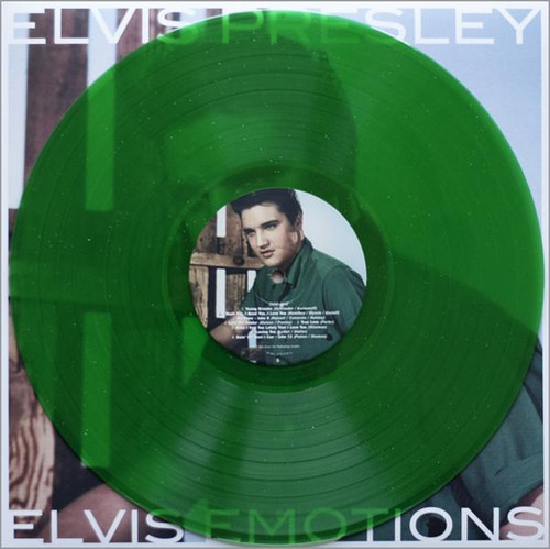 Elvis Presley Elvis Emotions Numbered Limited Edition 180g Import LP (Green Sparkle Vinyl)