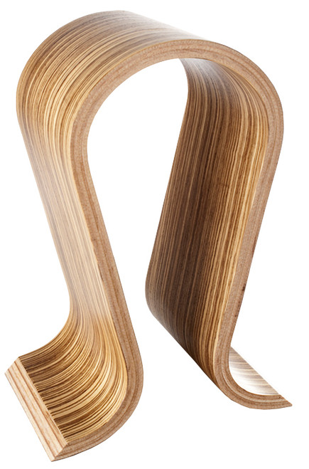 Sieveking Sound Omega Headphone Stand (Zebrano) 1