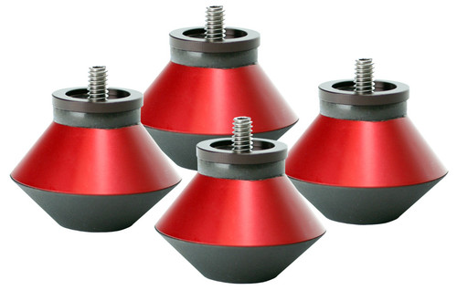 Spiral Groove Strange Attractors Decouple Berkeley DAC (Set Of 4) 1