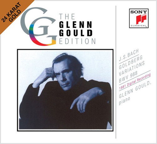 Glenn Gould Bach Goldberg Variations Numbered Limited Edition Import Gold CD 1