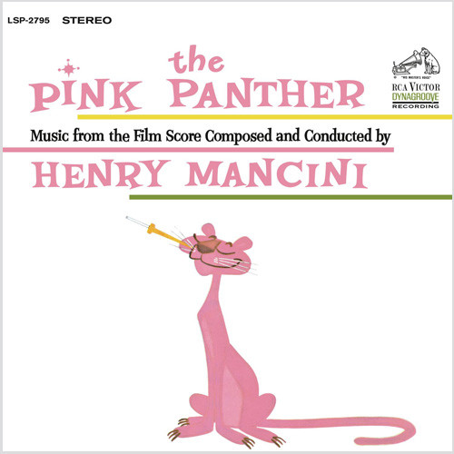 Henry Mancini The Pink Panther Soundtrack LP (Pink Vinyl) 1