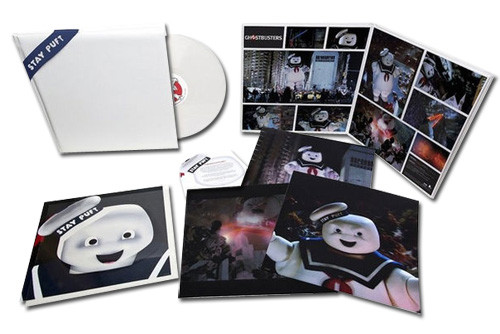 Ray Parker Jr. & Run-DMC Ghostbusters: Stay Puft Edition 12" Vinyl (Marshmallow Scented White Vinyl) 1
