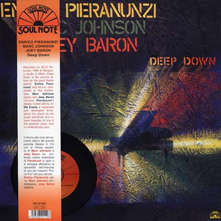 Enrico Pieranunzi, Marc Johnson, & Joey Baron Deep Down LP & CD 1