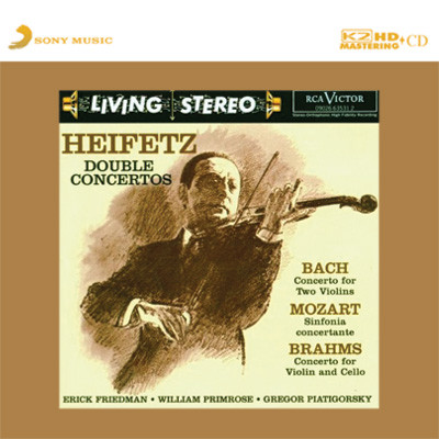Jascha Heifetz Double Concertos Numbered Limited Edition K2 HD Japanese Import CD 1