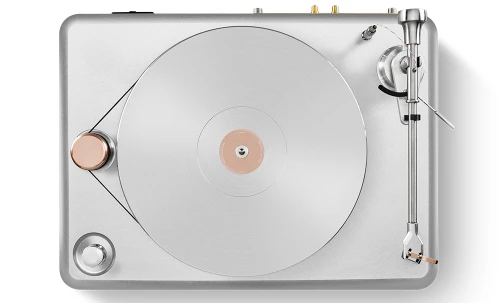 Shinola Runwell Turntable with Ortofon 2M Blue MM Cartridge 5.5mV (Rose Gold) 6