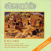 Encore Best of 1997 Santa Fe Chamber Music Festival CD 1