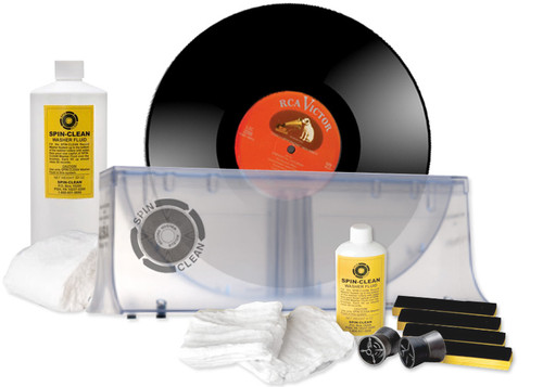 Spin Clean Washer MkII Record Cleaner Value Package (Clear) 1