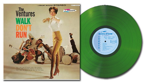 The Ventures Walk Don't Run 180g LP (Green Vinyl)