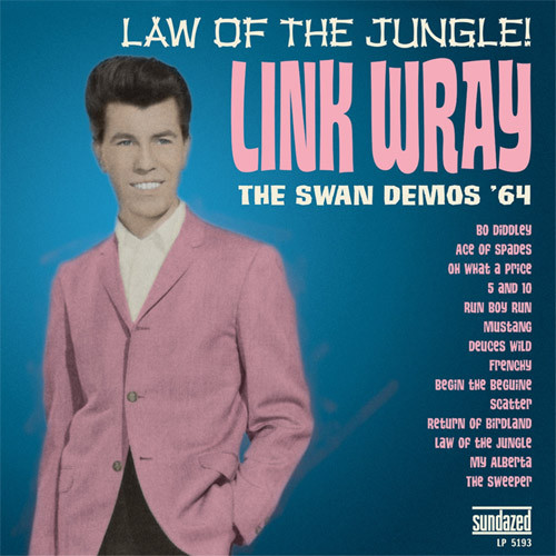 Link Wray Law of the Jungle: The Swan Demos '64 LP (Gold Vinyl) 1