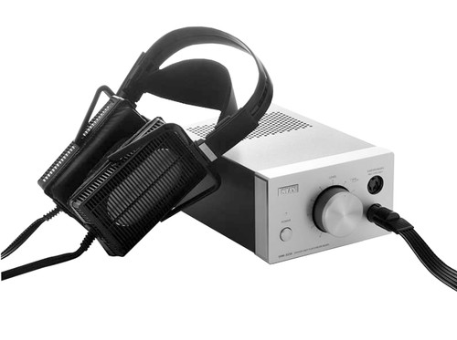 Stax SR-L500 Headphones & SRM-353X Amp Combo 120v Silver 1