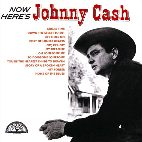 Johnny Cash Now Here's Johnny Cash LP (Black Vinyl) 1