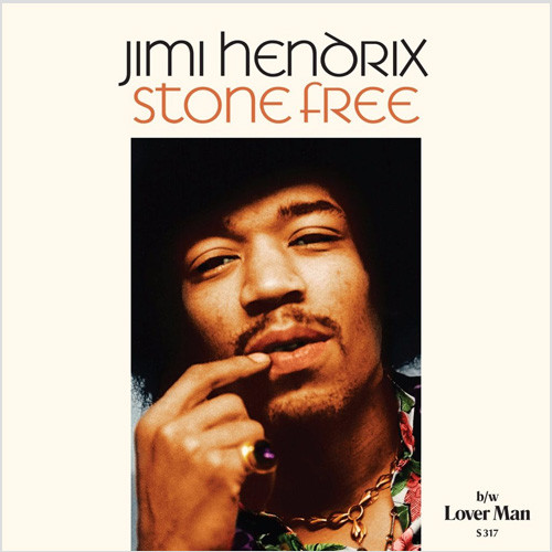 Jimi Hendrix Stone Free & Lover Man 45rpm 7" Vinyl