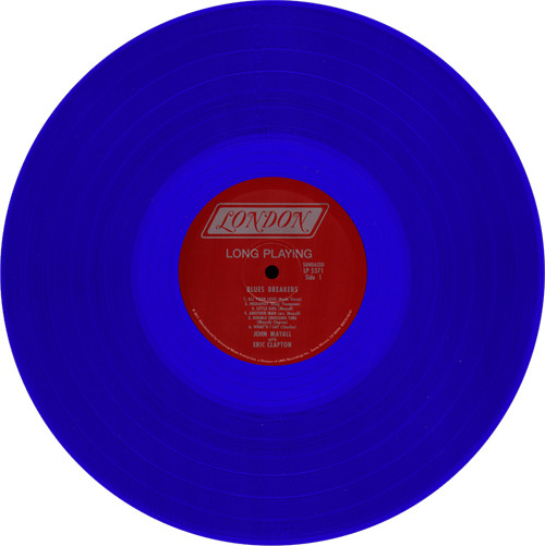 John Mayall Blues Breakers With Eric Clapton Mono LP (Blue Vinyl) 2