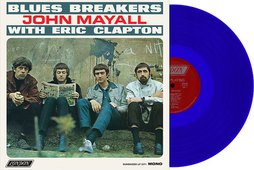 John Mayall Blues Breakers With Eric Clapton Mono LP (Blue Vinyl)