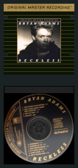 Bryan Adams Reckless Gold CD (Long Box) 1