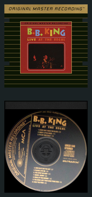 B.B. King Live At The Regal Gold CD (Long Box) 1