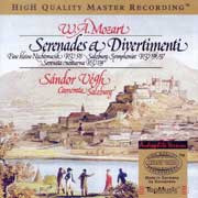 W.A. Mozart Serenades & Divertimenti Alloy Gold CD 1