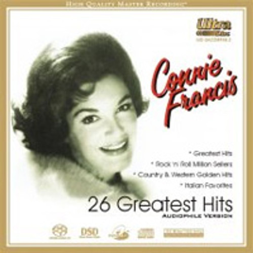 Connie Francis 26 Greatest Hits Hybrid Stereo SACD