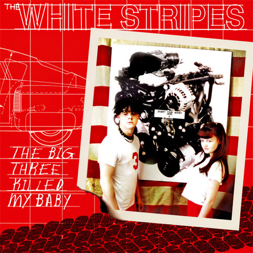 The White Stripes The Big Three Killed My Baby & Red Bowling Ball Ruth 45rpm 7" Vinyl 1