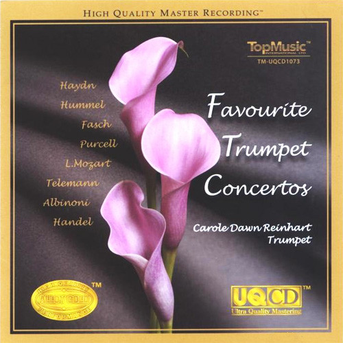 Carole Dawn Reinhart Favourite Trumpet Concertos Alloy Gold UQCD 1