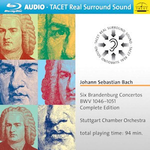 Bach Six Brandenburg Concertos Blu-Ray Audio Disc 1