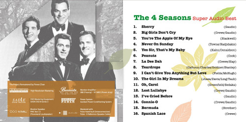 The 4 Seasons Super Audio Best Numbered Limited Edition Hybrid Stereo SACD 2