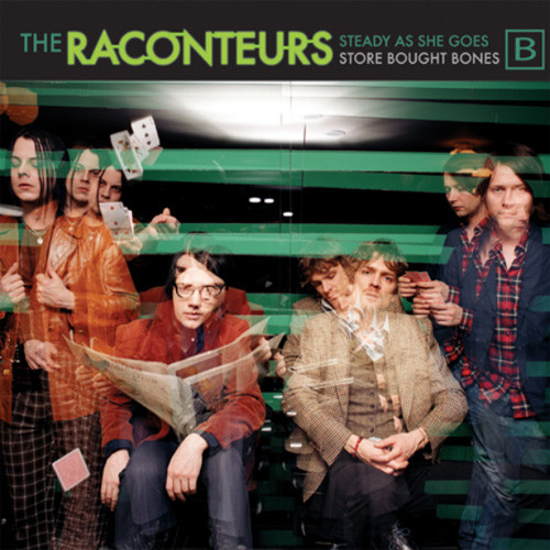 The Raconteurs Steady As She Goes/Store Bought Bones 45rpm 7" Vinyl (Black Vinyl) 1