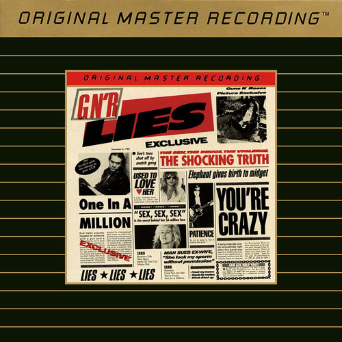 Guns N' Roses GN'R Lies Gold CD