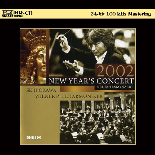 Ozawa 2002 New Year's Concert Numbered Limited Edition K2 HD Import CD