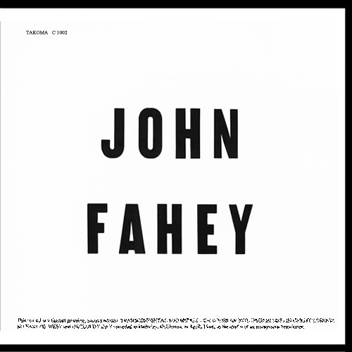 John Fahey Blind Joe Death LP 1