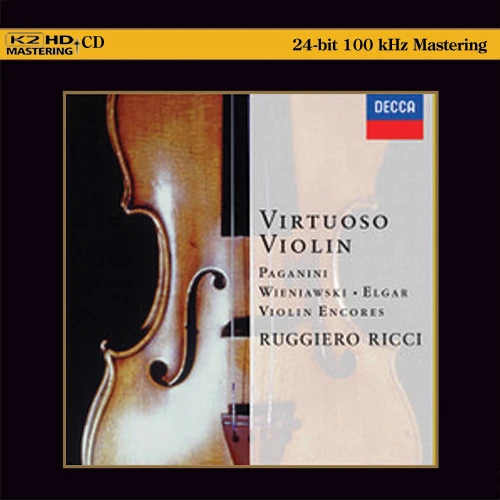 Ruggiero Ricci Virtuoso Violin Numbered Limited Edition K2 HD Import CD 1