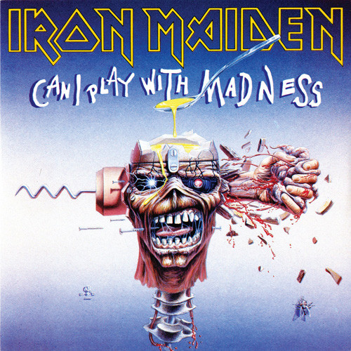 Iron Maiden Can I Play with Madness 45rpm 7" Vinyl 1