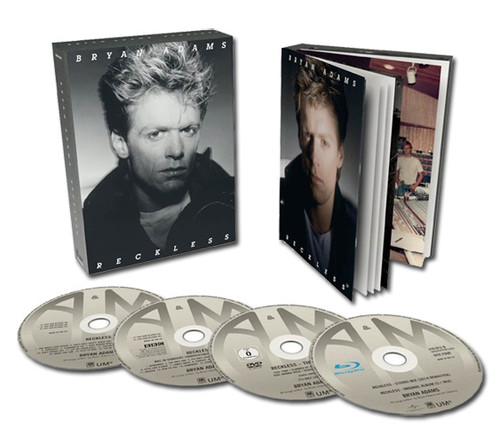 Bryan Adams Reckless 2CD/DVD/Blu-ray Pure Audio Super Deluxe Edition