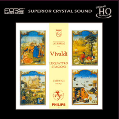 Vivaldi The Four Seasons Numbered Limited Edition Japanese Import UHQCD