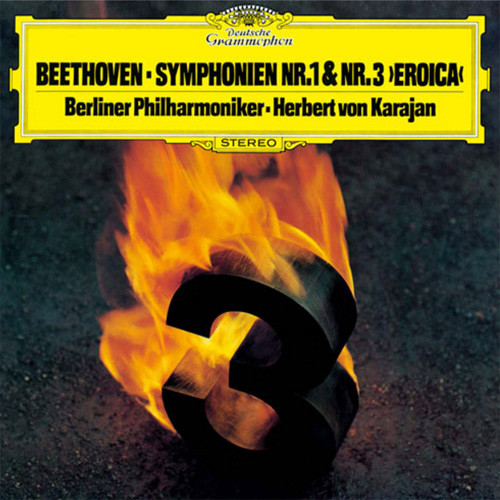 Herbert von Karajan Beethoven Symphonies Nos. 1 & 3 Eroica Japanese Import UHQCD 1